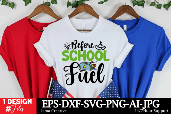 Before School Fuel SVG Cut File: A Digital Resource for Creative Educators and Designers