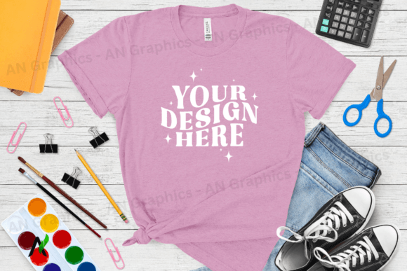 Bella Canvas 3413 Female Mockup - 020