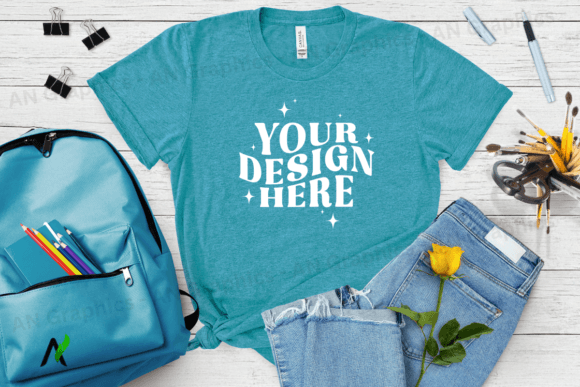 Bella Canvas 3413 Female Mockup - 052: A Professional Tool for T-Shirt Designers and Creators