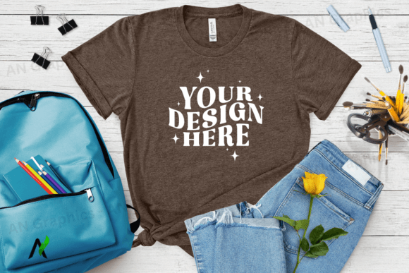 Bella Canvas 3413 Female Mockup - 058