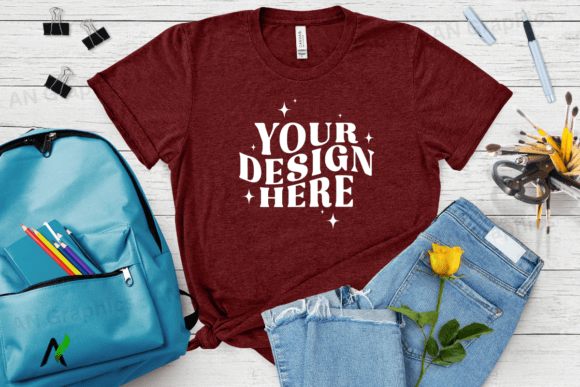 Bella Canvas 3413 Female Mockup - 059: A Professional Tool for T-Shirt Designers and Creators