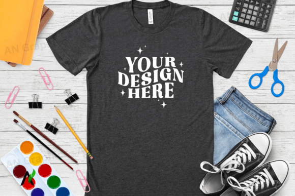 Bella Canvas 3413 Unisex Mockup - 062: A Versatile Tool for Designers and Creators