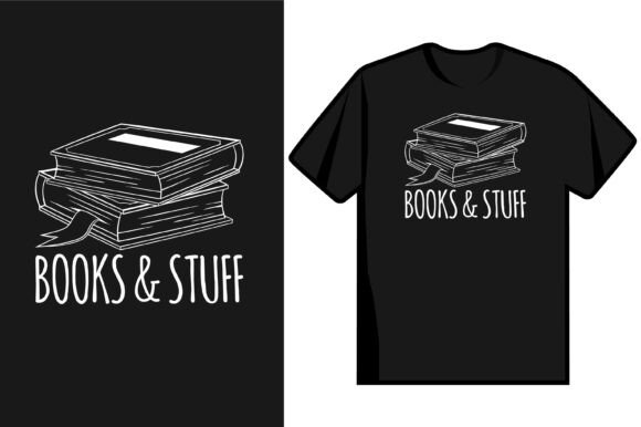 Books and Stuff SVG Design for Creative and Educational Needs