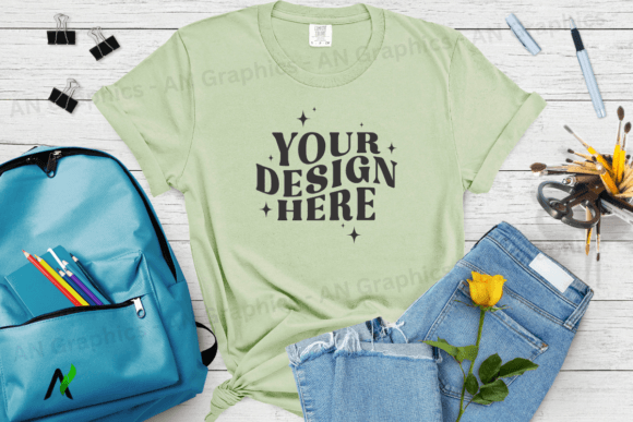 Comfort Colors 1717 Mockup - 013: A Professional T-Shirt Design Tool for Creators and Businesses