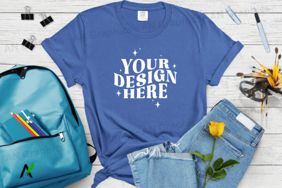 Comfort Colors 1717 Mockup - 043: A Professional Tool for T-Shirt Designers and Creators