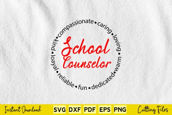Counselor Gift School Psychologist Back: A Versatile Design for Creative and Commercial Use