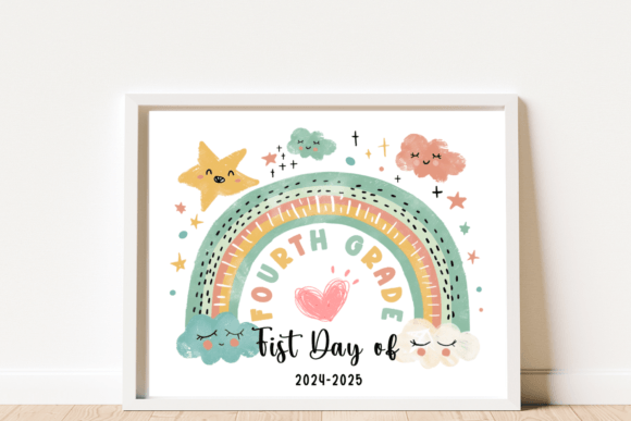 First Day of 4th Grade Sign: A Perfect Way to Celebrate Your Child’s Educational Journey
