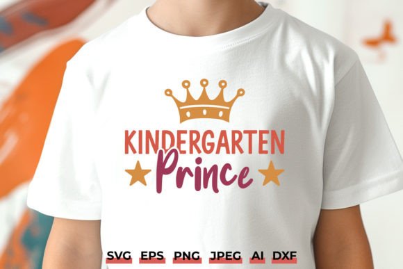 Kindergarten Prince SVG Cut File