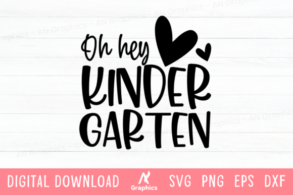 Oh Hey Kinder Garden SVG: A Versatile Design for Creative Projects