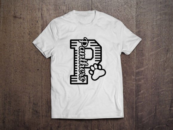 Panthers Pride P Letter with Stripe Line and Panthers Design Vector: A Complete Guide for Custom Shirts and School Spirit