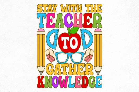 Teacher Groovy Design, Stay with: A Creative Solution for Educators and Merchandise Creators